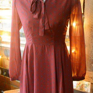 Rust Colour Dress